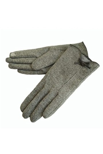Gants en laine confortables - Gants chauds pour écran tactile - Gants élégants pour femmes - Gants dhiver thermiques couleu