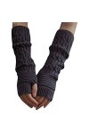 wrtgerht Gants Mitaines Gants Longs tricotés Mode Fleurs Mitaines décontracté Hiver Gants Femmes Gants Gants