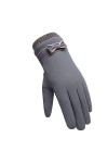 Gants Gloves Moufles Hiver Homme Femme Gants pour Femmes À La Mode, Coupe-Vent Et Imperméables, Gants Chauds en Peluche, Écra