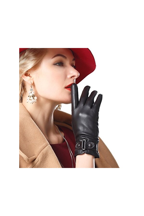 NappaNovum - Gant - Femme - marron - Large