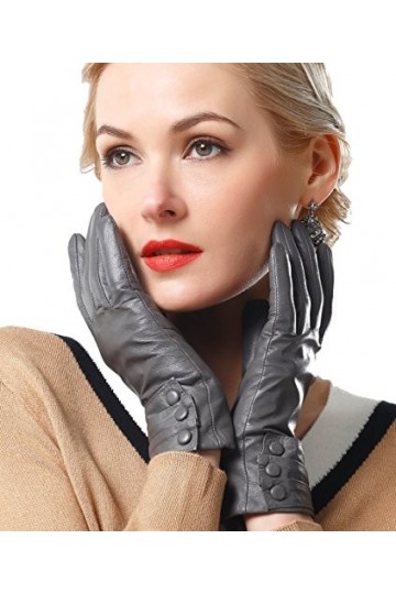 NappaNovum - Gant - Femme - rouge - Small