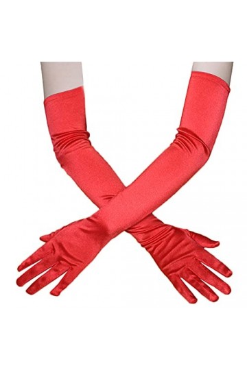 wrtgerht Gants Mitaines Longs Gants de Mode Performance Couleur Gants Femmes Sexy Vintage fête Gants serrés Mitaines Hommes G