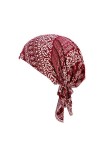 Bonnet Turban En Coton - Chimio Turban Casquettes Turban Chimio Coton Pour Filles Chapeaux De Travail Bonnet Sommeil Chapeau 