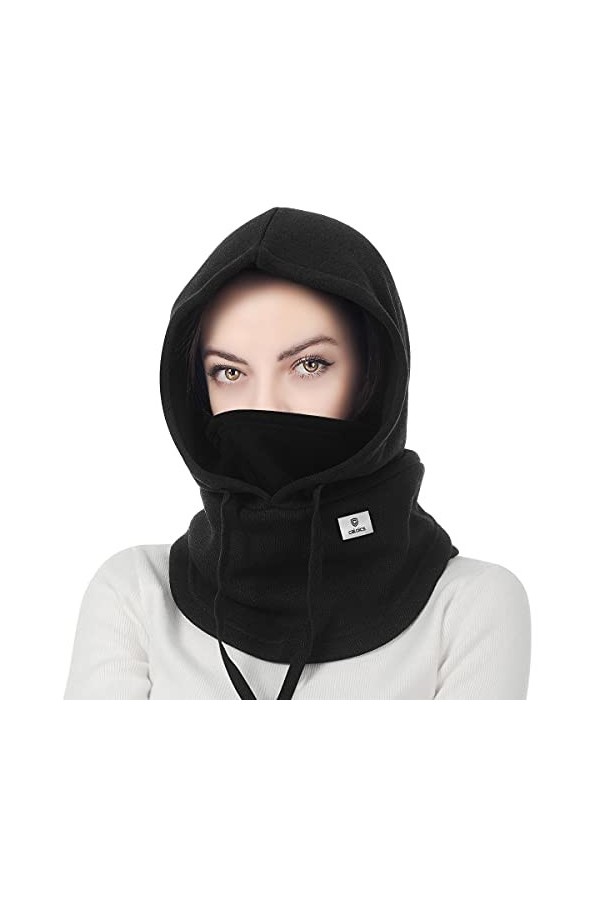 COMIANO Balaclava Cagoules pour Le Cou Doux Réchauffeur Balaclava Capuchon Sports de Plein Air Coupe-Vent pour Le Visage pour