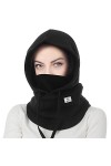 COMIANO Balaclava Cagoules pour Le Cou Doux Réchauffeur Balaclava Capuchon Sports de Plein Air Coupe-Vent pour Le Visage pour