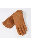 zhaohupinpai Écran Tactile de Broderie Abstraite Mignon Plus des Gants de Velours, des Gants Doux Coupe-Vent à la Mode pour D