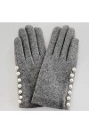 Gants Gloves Moufles Hiver Homme Femme Gants Dames Élégantes Mitaines Perle Mitaines Écran Tactile Femmes Gants De Conduite G