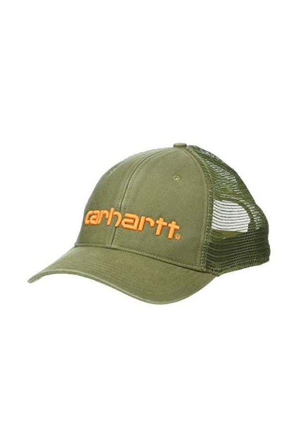 Carhartt Casquette de Baseball en Toile pour Homme avec Logo, Marron, Taille Unique