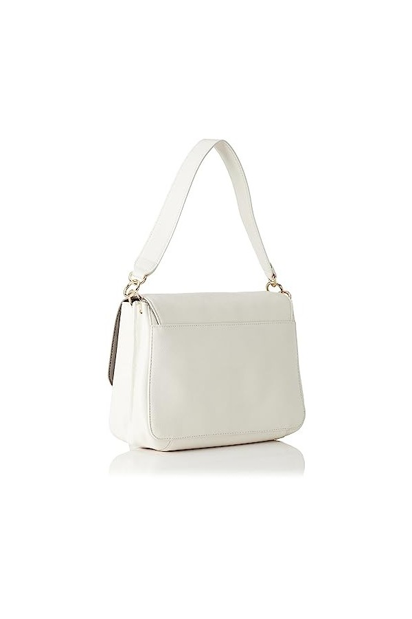 Tommy Hilfiger Sac Bandoulière Femme Tommy Life Shoulder Bag Petit Modèle, Beige Weathered White , Taille Unique