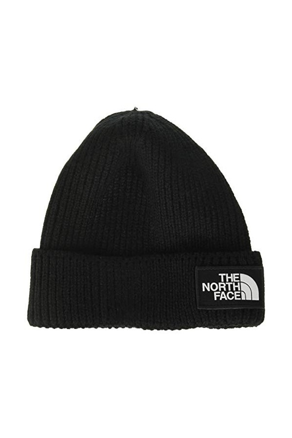 THE NORTH FACE Boîte avec Logo Bonnet, Noir TNF, Taille Unique Homme