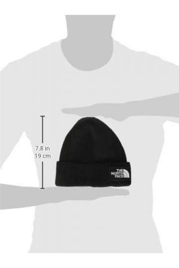 THE NORTH FACE Boîte avec Logo Bonnet, Noir TNF, Taille Unique Homme