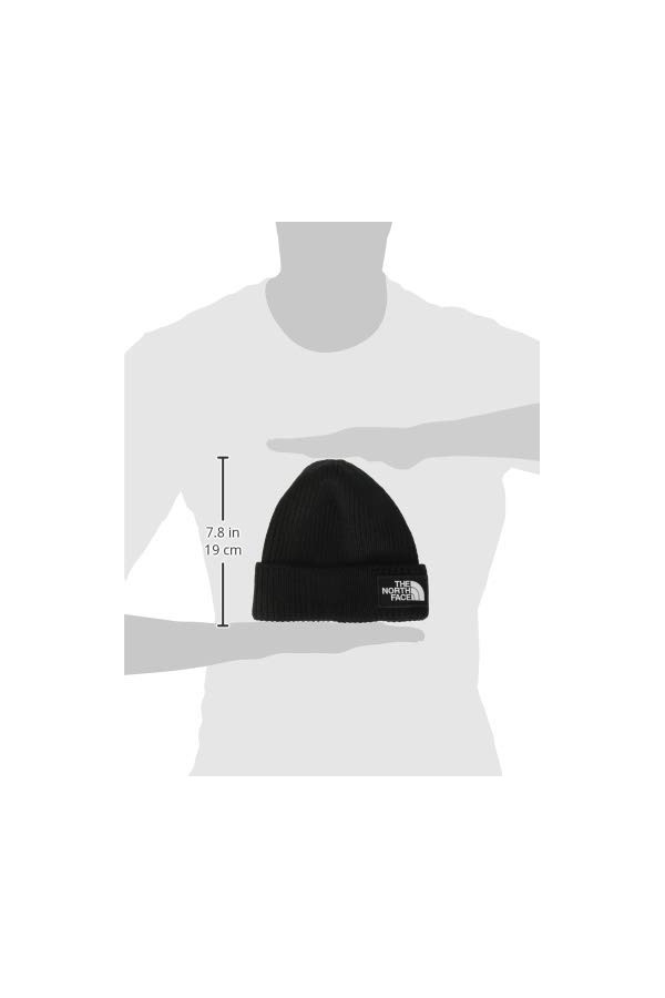 THE NORTH FACE Boîte avec Logo Bonnet, Noir TNF, Taille Unique Homme