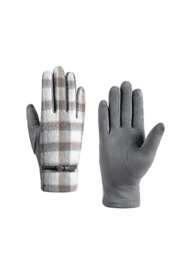 JSJJEDC Gants for Femmes dhiver Écran Tactile chaleureuse Épaissir des Gants de Cyclisme extérieur Chaud des Mitaines for En