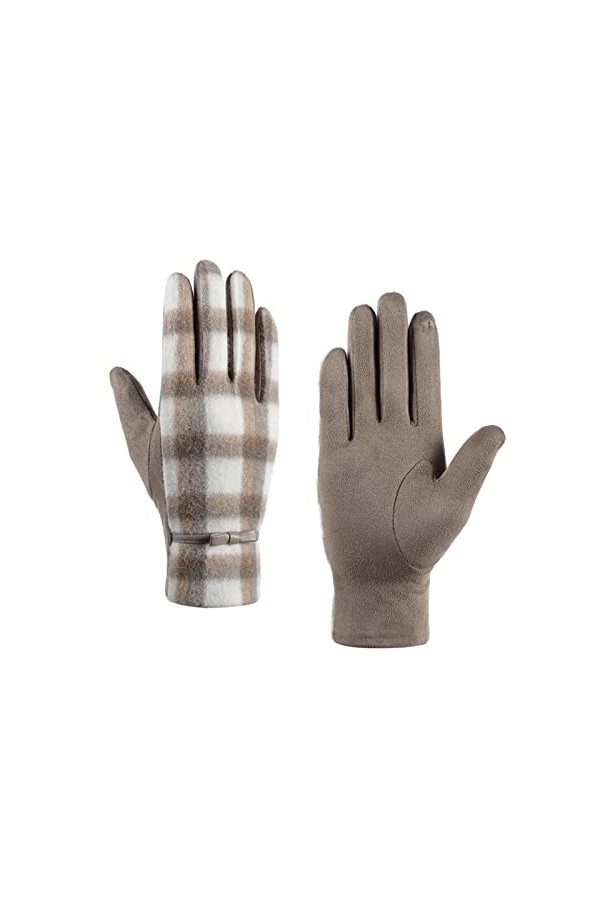 JSJJEDC Gants for Femmes dhiver Écran Tactile chaleureuse Épaissir des Gants de Cyclisme extérieur Chaud des Mitaines for En