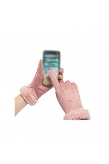 YIAAN Épaissir Gants Gants dhiver Femmes Gants Chauds Et Froids Mignon Plus Velvet Touch Screen Coton Gants Chauds et Résist