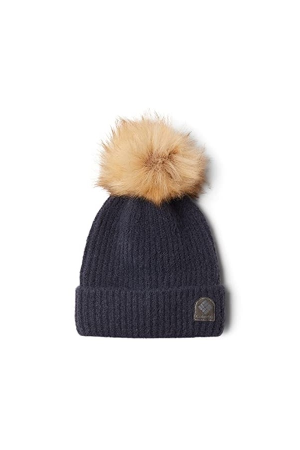 Columbia Winter Blur, Bonnet à Pompon, Unisexe
