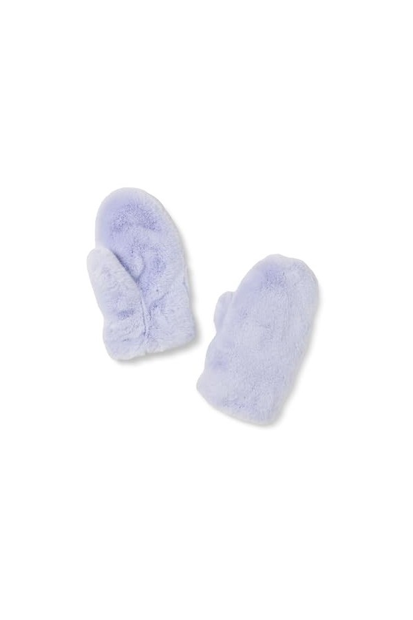 The Drop Moufles pour Femme, en Fausse Fourrure, Aspen, Blanc Whisper, Taille Unique