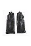 TJOIUY Gants dhiver Gants dhiver en Cuir véritable Femmes Noir Gants en Peau de chèvre véritable Mode Doublure Chaude Douce
