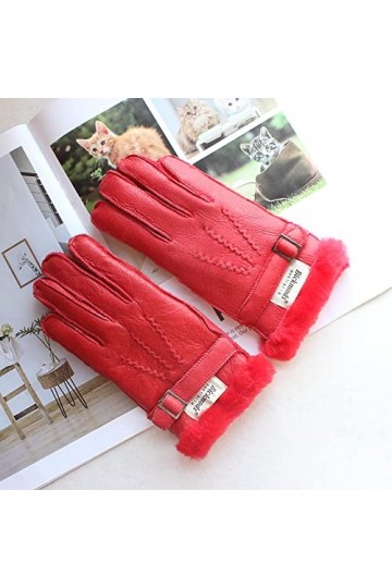 Focisa Gants Gloves Moufles Hiver Homme Femme Nouvel Ensemble Tout-en-Un pour Enfants De La Mode Colorée Cinq Doigts pour Res