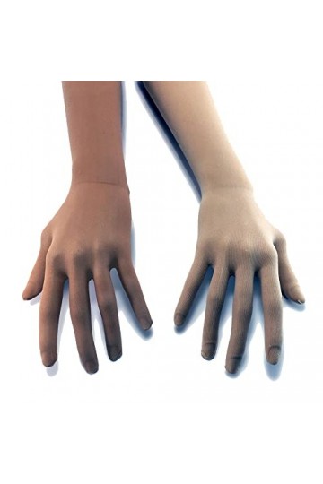 Unicorns Poop Glitter Gants Seconde Peau, Beige, Taille Unique Femme