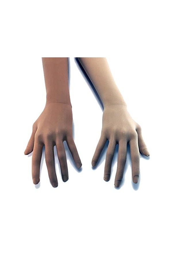 Unicorns Poop Glitter Gants Seconde Peau, Beige, Taille Unique Femme