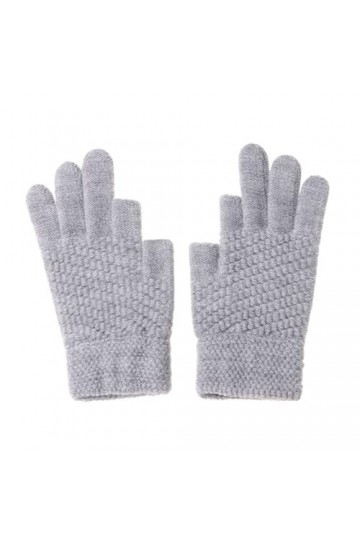 ERICAT Gants dhiver tricotés for écran tactile, mitaines épaisses et chaudes, gants élastiques doux for lécriture et le bur