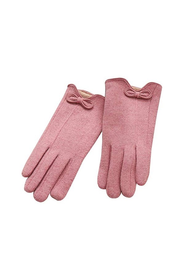 CAILIN Gants 1 Paire de Dames Gants dhiver, Gants de Doublure en Peluche Chaud, Gants en Laine Faux, Gants décran Tactile G