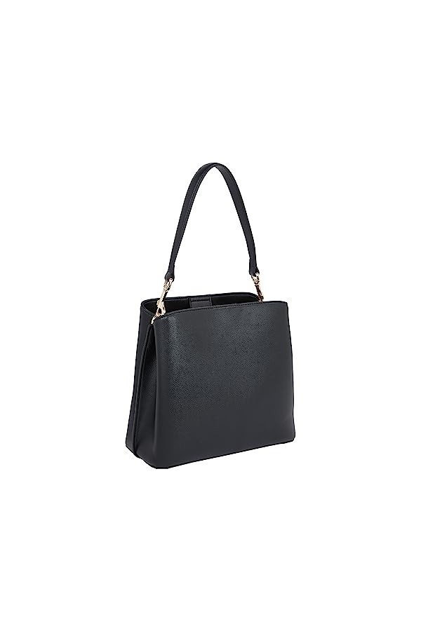 Tommy Hilfiger Seau Intemporel, Sacs Femme, Noir, One Size