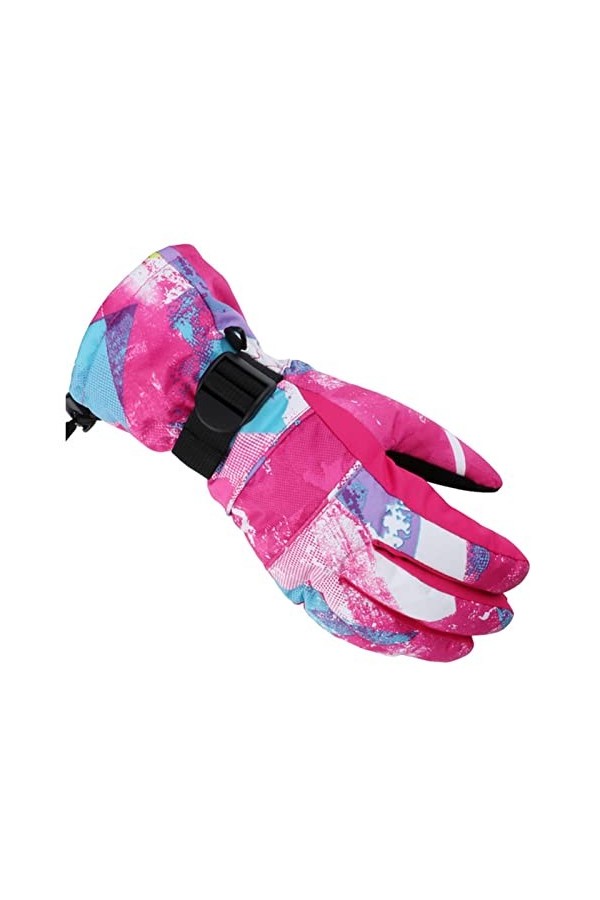 Gants Gants de ski de snowboard Femmes hommes tactiles Gants à lécran de motoneige Moto Moto Winter coupe-vent imperméable u