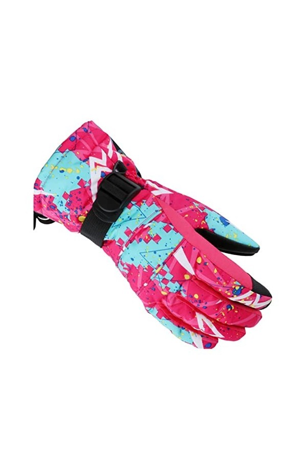 Gants Gants de ski de snowboard Femmes hommes tactiles Gants à lécran de motoneige Moto Moto Winter coupe-vent imperméable u