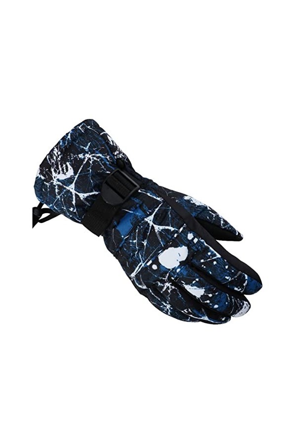 Gants Gants de ski de snowboard Femmes hommes tactiles Gants à lécran de motoneige Moto Moto Winter coupe-vent imperméable u