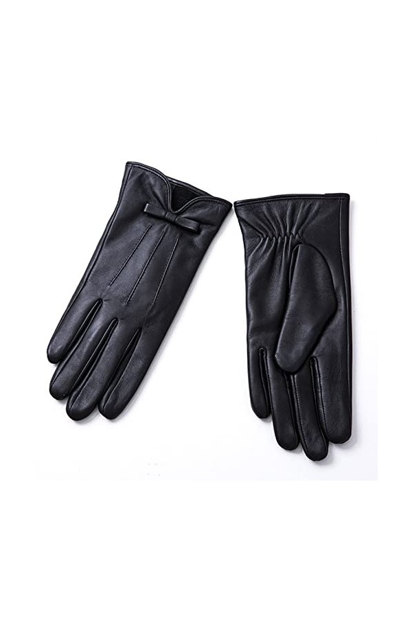 HUDJX Gants imperméables pour Dames, Gants à écran Tactile pour Femmes, Gants dhiver à Doublure Chaude et Douce pour la Cond