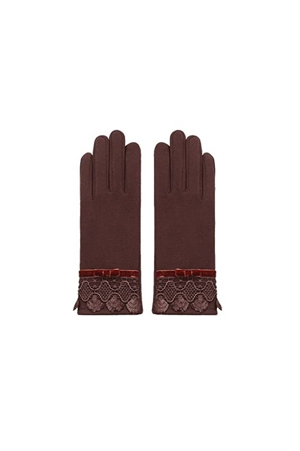 YIAAN Épaissir Gants Gants De Chaleur dhiver for Femmes Et De Gants De Velours Déquitation Équipement Tactile Chauds et Rés