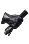 Gants Gants Confortables Garder Au Chaud Pour Hommes En Peau De Mouton DHiver Gants Pour Hommes Gants En Cuir Pour Hommes No
