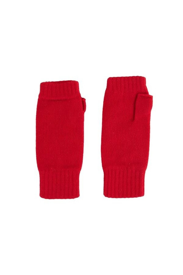 Mitaines pour femme en pur cachemire - Noir - 