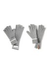 XAMIO Gants Chauds 2 Paires, Winter Arm Thumb Hole Gant De Poignet Thermique Moufles en Tricot Écran Tactile pour Bureau Quot