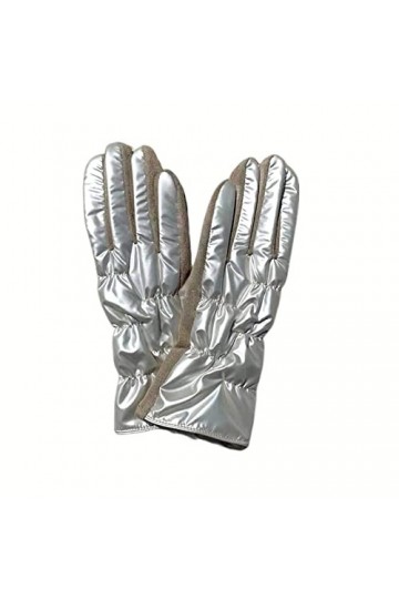 HIHELO Gants pour femme Grace Lady Glove Moufles dhiver vintage Conduite Cyclisme Garde au chaud Écran tactile Gants coupe-v