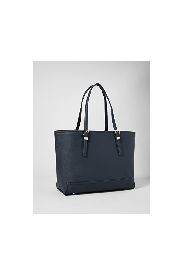 Tommy Hilfiger Honey Med Tote, Sacs de plage femme, Blue Tommy Navy , 14x28x39 cm W x H L 