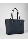 Tommy Hilfiger Honey Med Tote, Sacs de plage femme, Blue Tommy Navy , 14x28x39 cm W x H L 