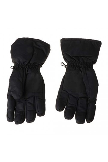Gants chauffants électriques coupe-vent 4,5 V unisexes avec bande réfléchissante, 3 niveaux, batterie rechargeable, moufles c