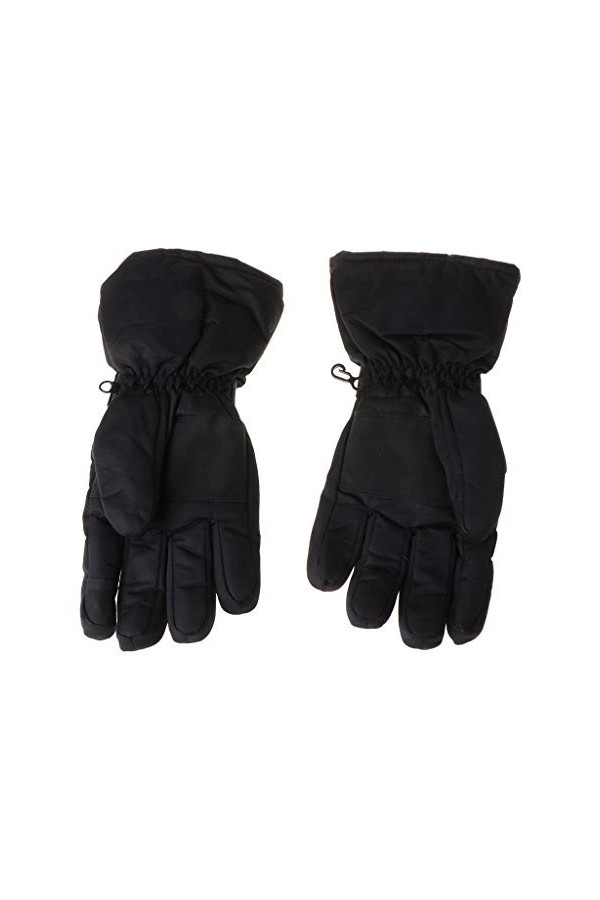 Gants chauffants électriques coupe-vent 4,5 V unisexes avec bande réfléchissante, 3 niveaux, batterie rechargeable, moufles c