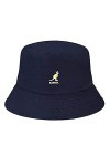 Kangol Washed Bucket Bob, Bleu Marine, Large Mixte