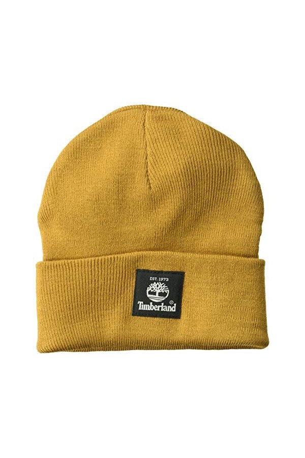Timberland Men`s Solid Heather Watchcap Beanie