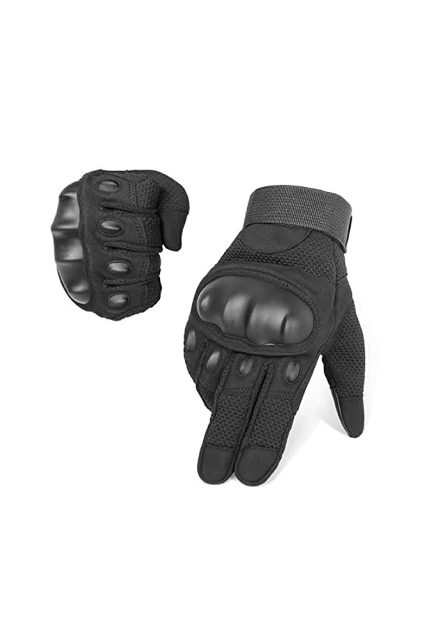 Gants Hiver Homme Chauffant Gant Thermique Homme Gants De Moto Gants En Cuir À Écran Tactile Pour Hommes Équitation Gants À D