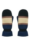 Becksöndergaard Norwich Emerald Mittens Gants dhiver pour femme Bleu/crème/noir Navy Blazer Taille S/M – L/XL, Blazer bleu