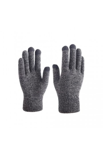 ERICAT Gants tricotés dhiver for hommes et femmes, mitaine épaisse et chaude en cachemire, gants daffaires solides for écra