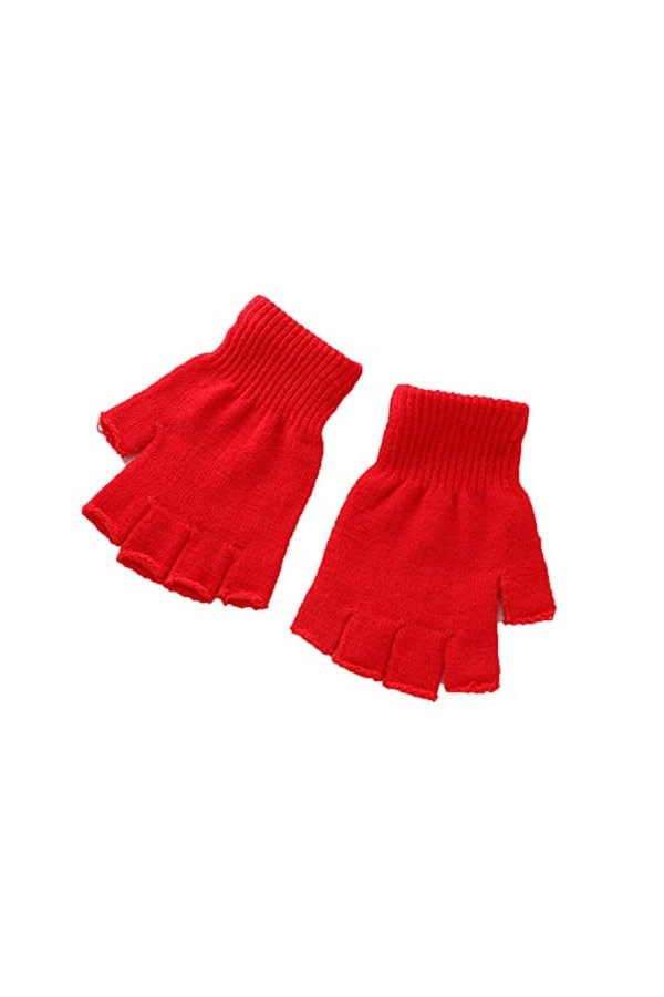 HIHELO Gants pour femmes, gants pour écran tactile, en fausse fourrure douce, moufles pour tous les doigts, gants de conduite