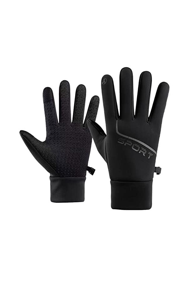 Kedelack Gants for Femme Gants Chauds for Homme Plus et Hiver avec Boucle Gants Mitaines for Femme par Temps Froid Couleur :