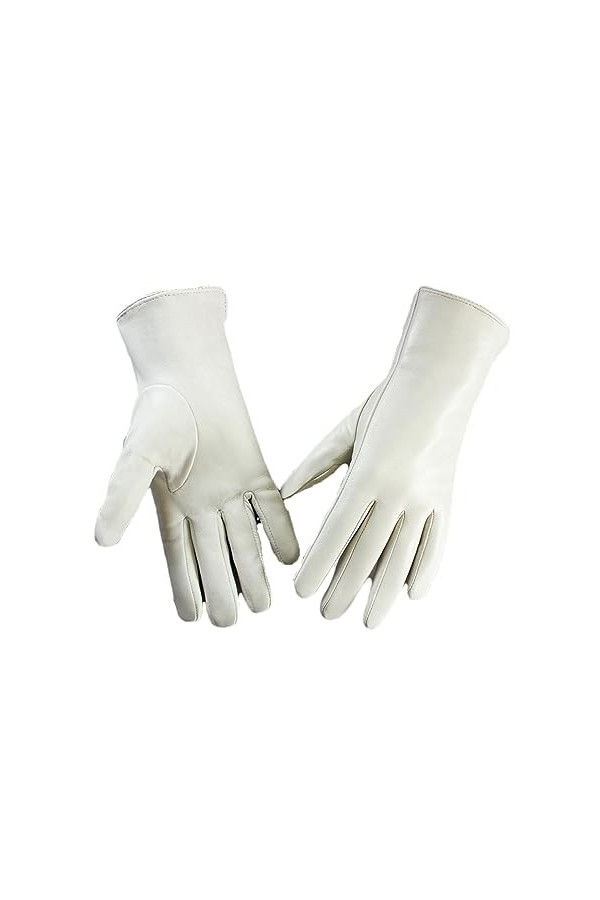 Dndrdhfb Gants dhiver chauds en polaire pour femme EN8 8