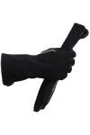 Gants dhiver haut de gamme en cuir multicolore, gants en peau de mouton de haute qualité, gants en cuir pour femmes, design 